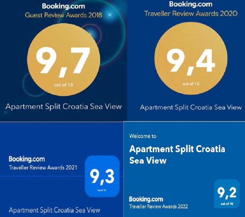 Apartment Split Croatia Sea View Exterior photo